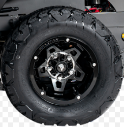 SRT XD Rear Tire and Wheel Combo 422-0005-00