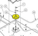 42"/61" Spindle Pulley 433-0003-00