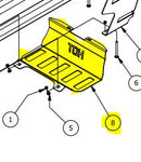 Muffler Guard 148-1171-P11 | 439-0006-00-P11